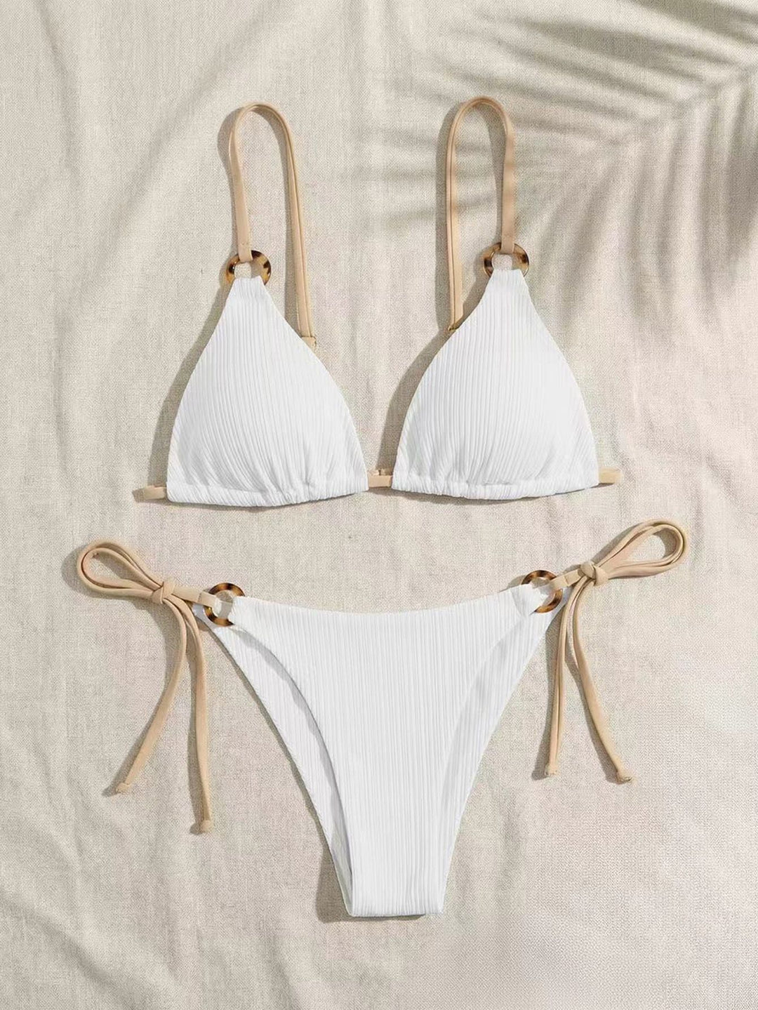Ladies triangle bikini with adjustable strap StylebySassy
