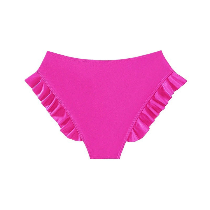 Ladies bikini bottoms with playful ruffle design StylebySassy