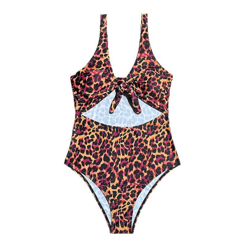 Women's one-piece swimsuit with modern animal design StylebySassy