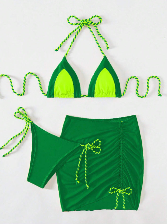 Women Bikini Set with Ruffles StylebySassy