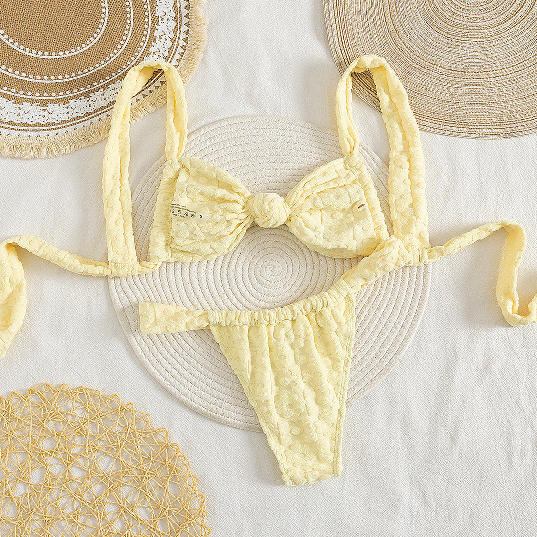 Women Bikini Set with elegant ruffles StylebySassy
