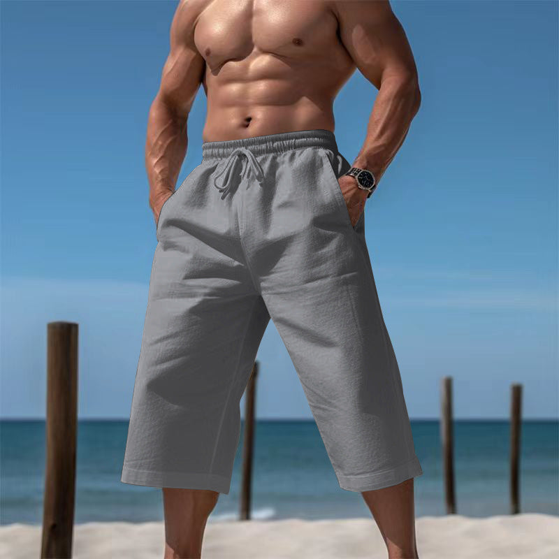Men's urban summer bermuda in a clear cut with comfort waistband StylebySassy