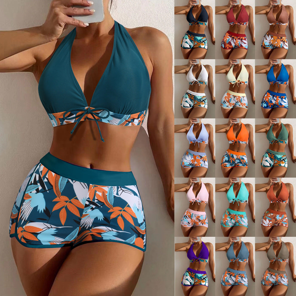 Women's Sporty Bikini Set with Concealed Belly StylebySassy