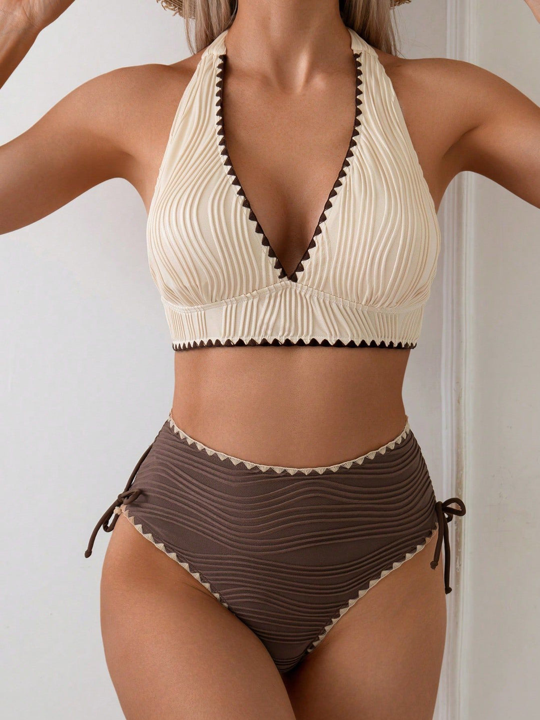 Women Bikini Top and high-cut bottoms StylebySassy
