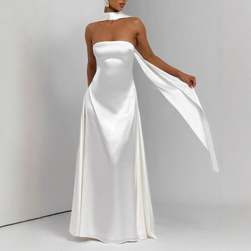 Women Elegant and stylish long sleeve evening dress StylebySassy