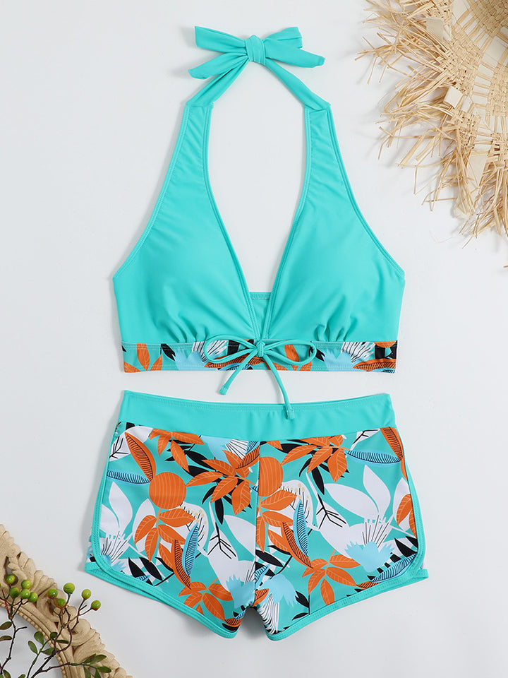 Women's Sporty Bikini Set with Concealed Belly StylebySassy