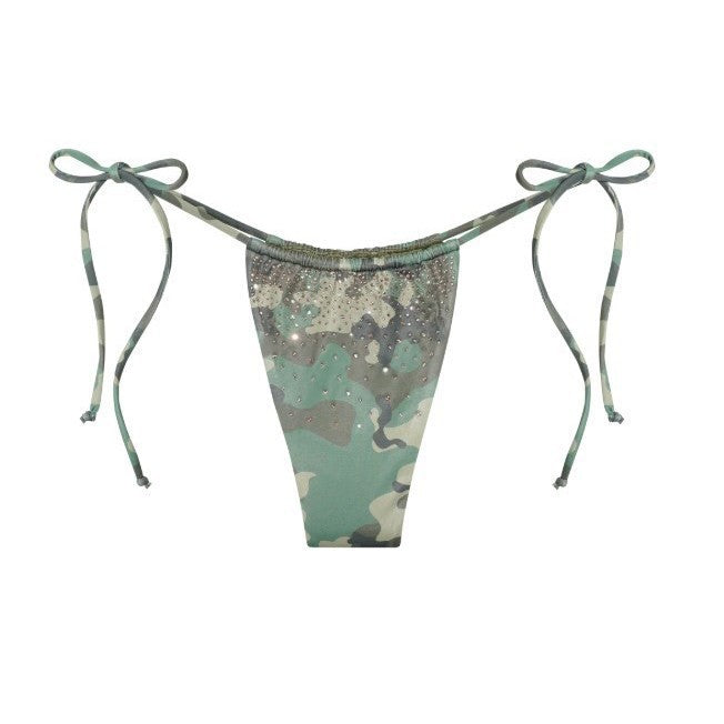 Women's triangle bikini with shimmering details StylebySassy