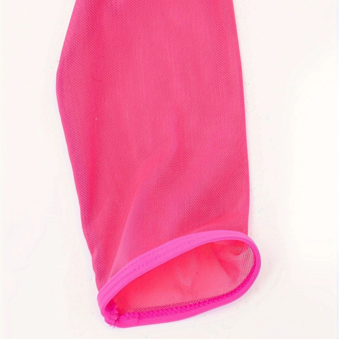 Women's Crop Top with stylish mix of mesh and gathering StylebySassy