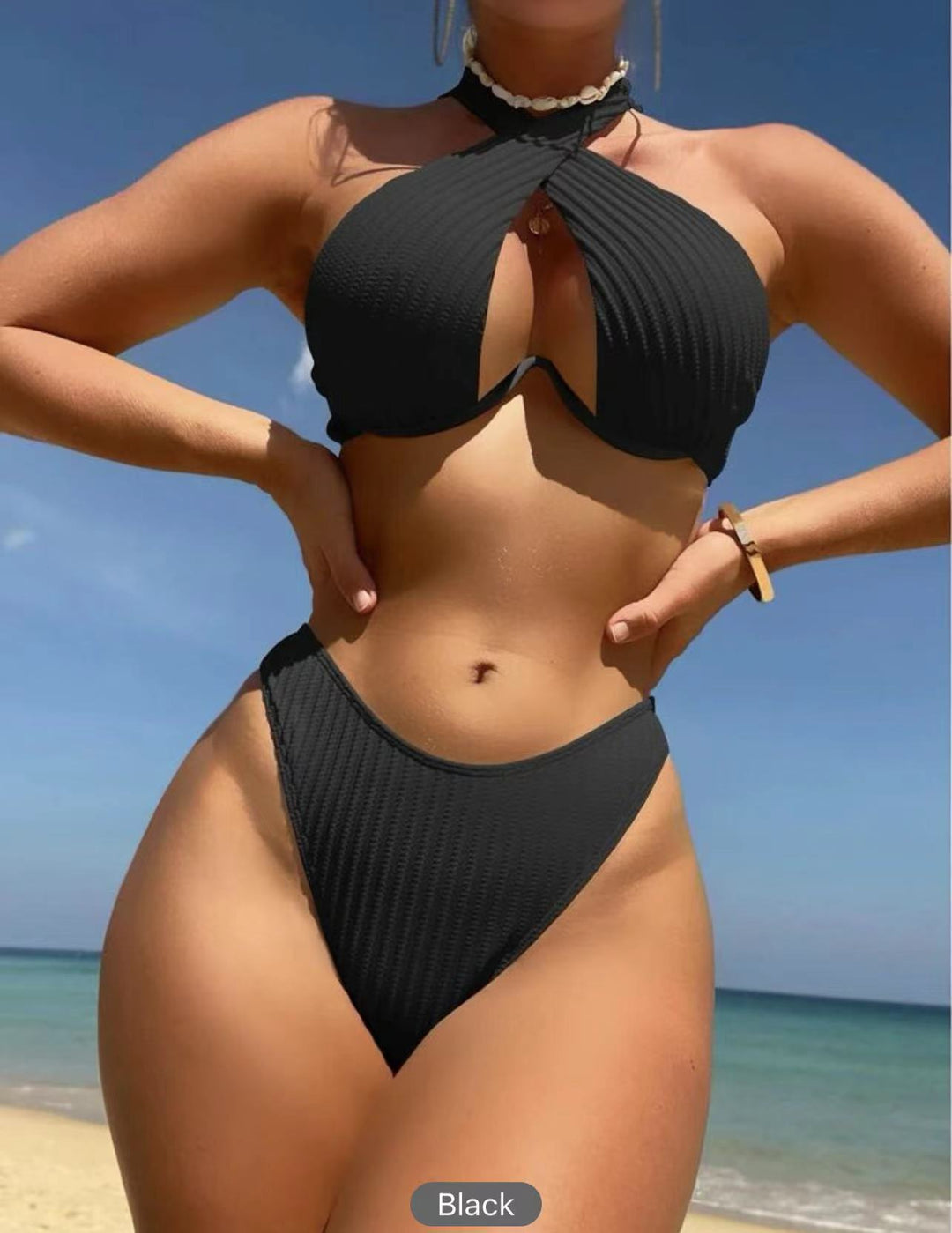 Women’s Designer Bikini with Crossed Top StylebySassy