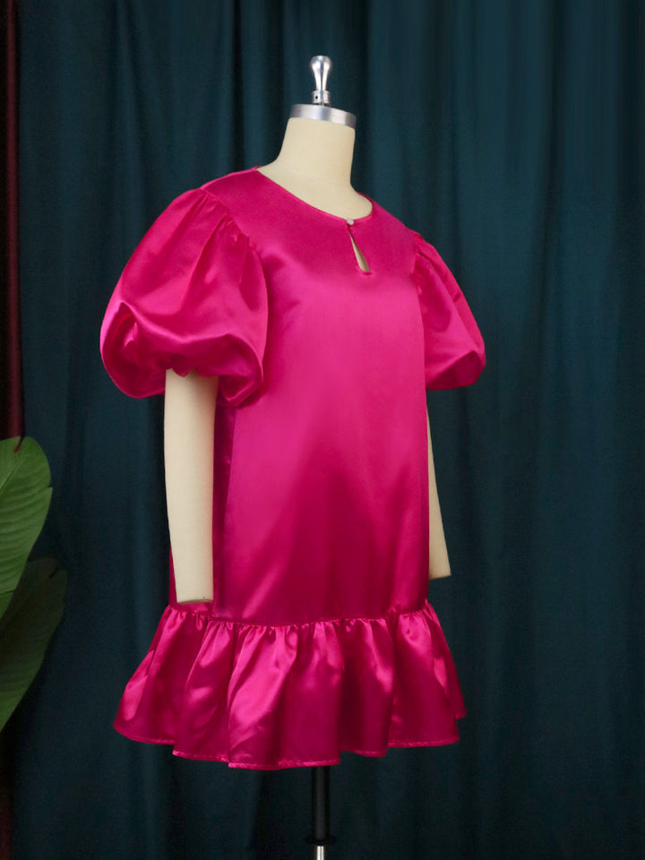 Women's Puff Sleeve Dress StylebySassy