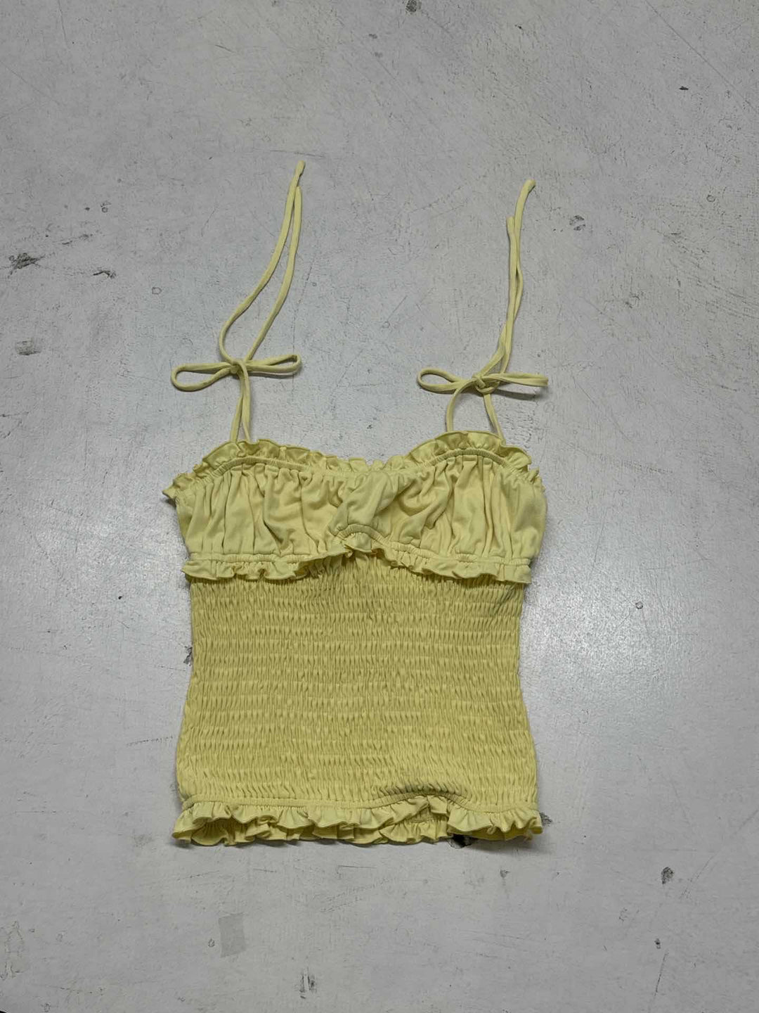Women's airy camisole top with ruffle details StylebySassy