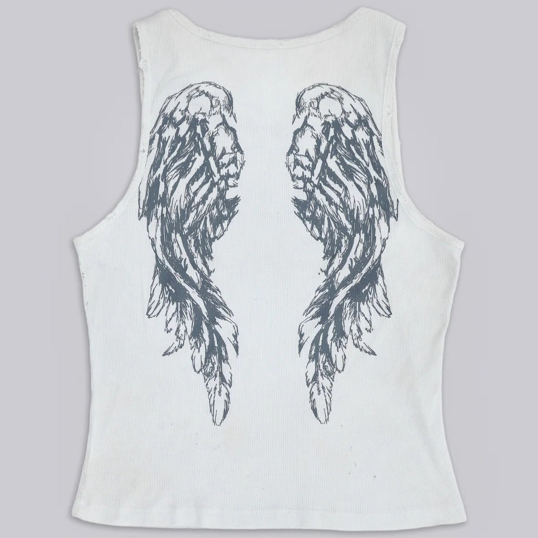 Women’s Casual Tank Top with Stylish Graphic Print StylebySassy