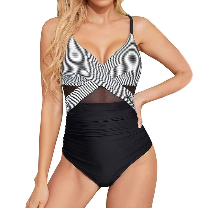 Ladies High-Quality One-Piece Swimsuit with Trendy Cut-Out Details StylebySassy