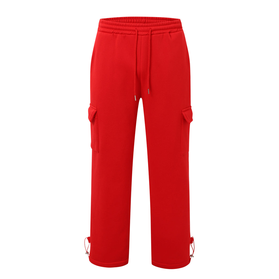 Men's nan cargo jogging pants with elastic waistband, drawstring and adjustable hem StylebySassy