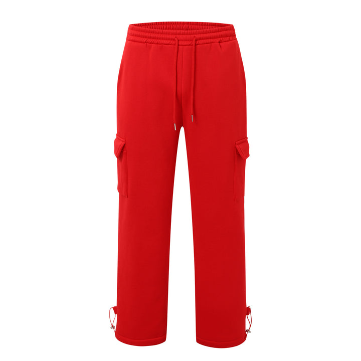 Men's nan cargo jogging pants with elastic waistband, drawstring and adjustable hem StylebySassy