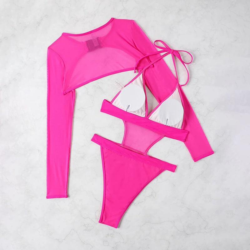 Women One-Piece Swimsuit with Sporty Design StylebySassy