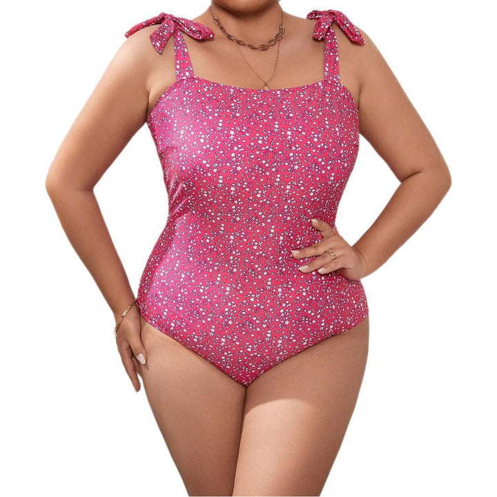 Women's one-piece swimsuit with playful bows StylebySassy