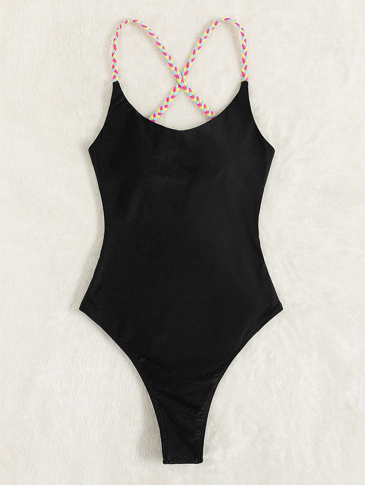 Women's elegant one-piece swimsuit with adjustable straps StylebySassy