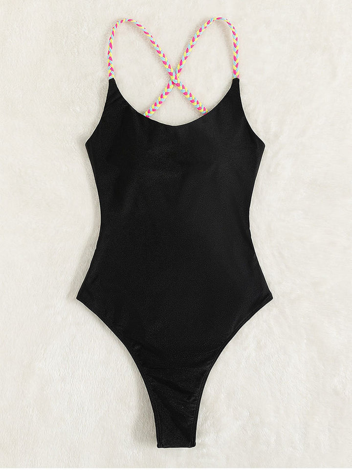 Women's elegant one-piece swimsuit with adjustable straps StylebySassy
