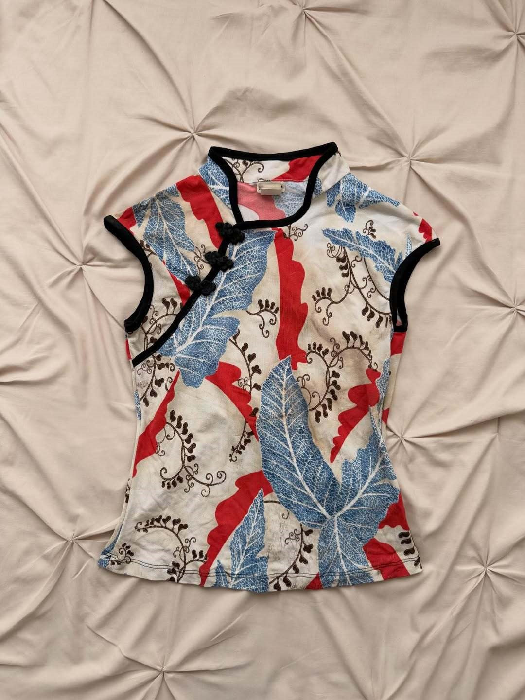 Women’s Fashion Top with Asian Elements StylebySassy