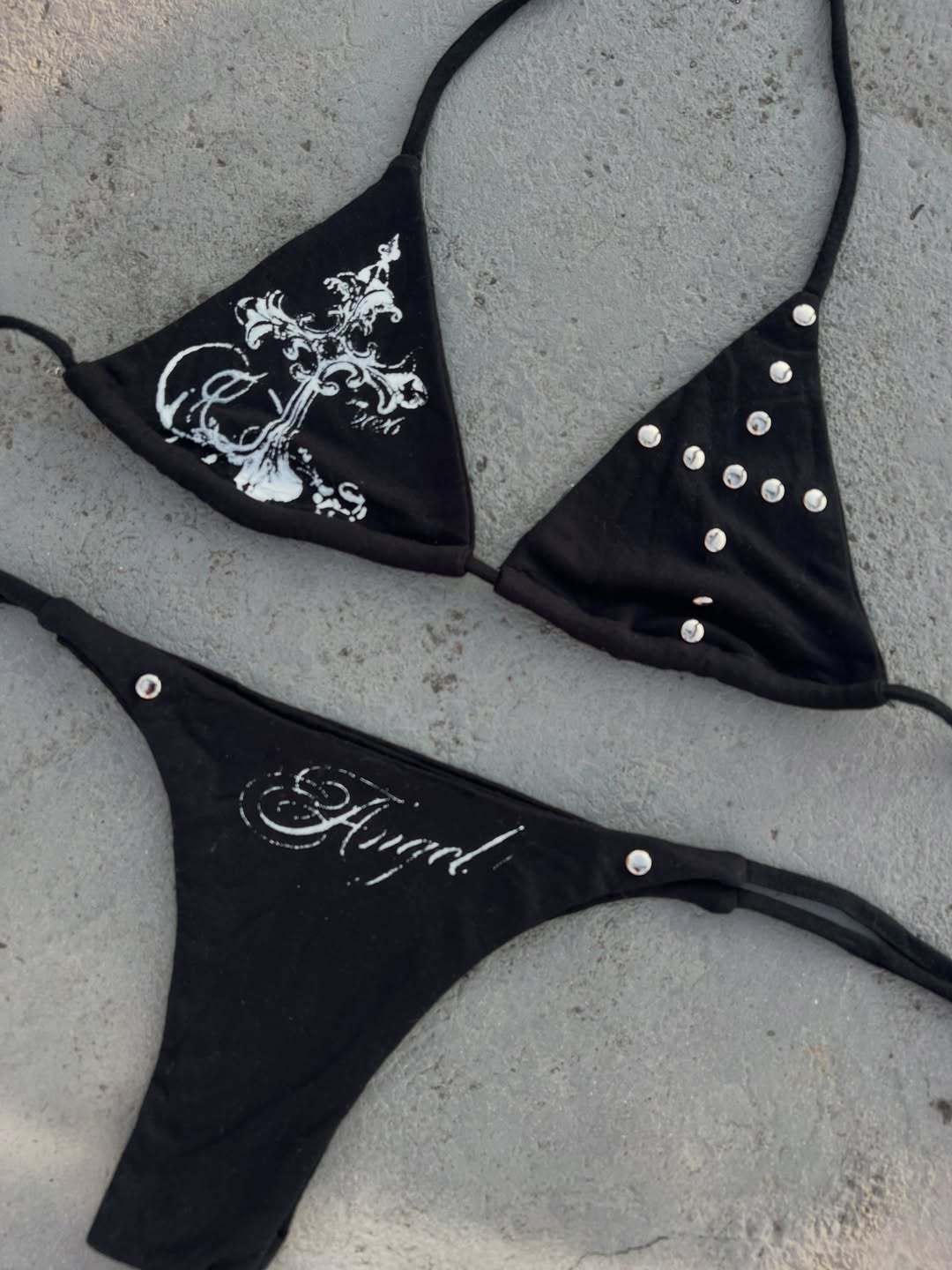 Women's bikini set with elaborate details and unique accents StylebySassy