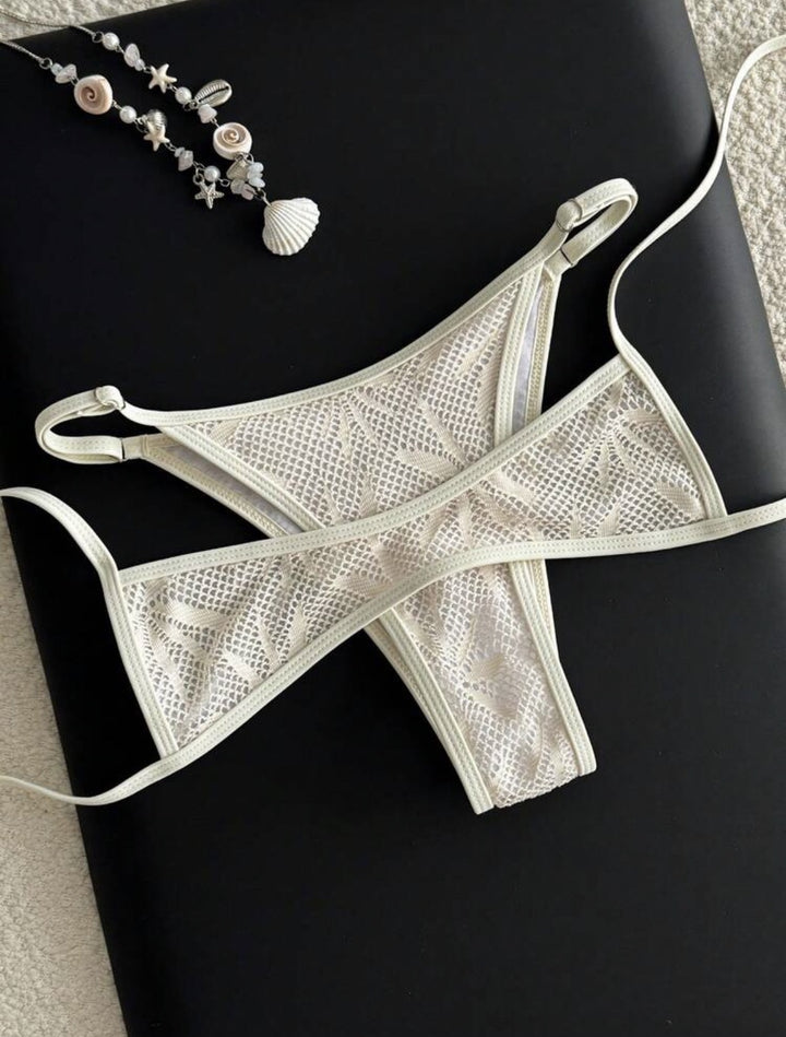 Women's Two Piece Bikini with Elegant Stripe Pattern StylebySassy