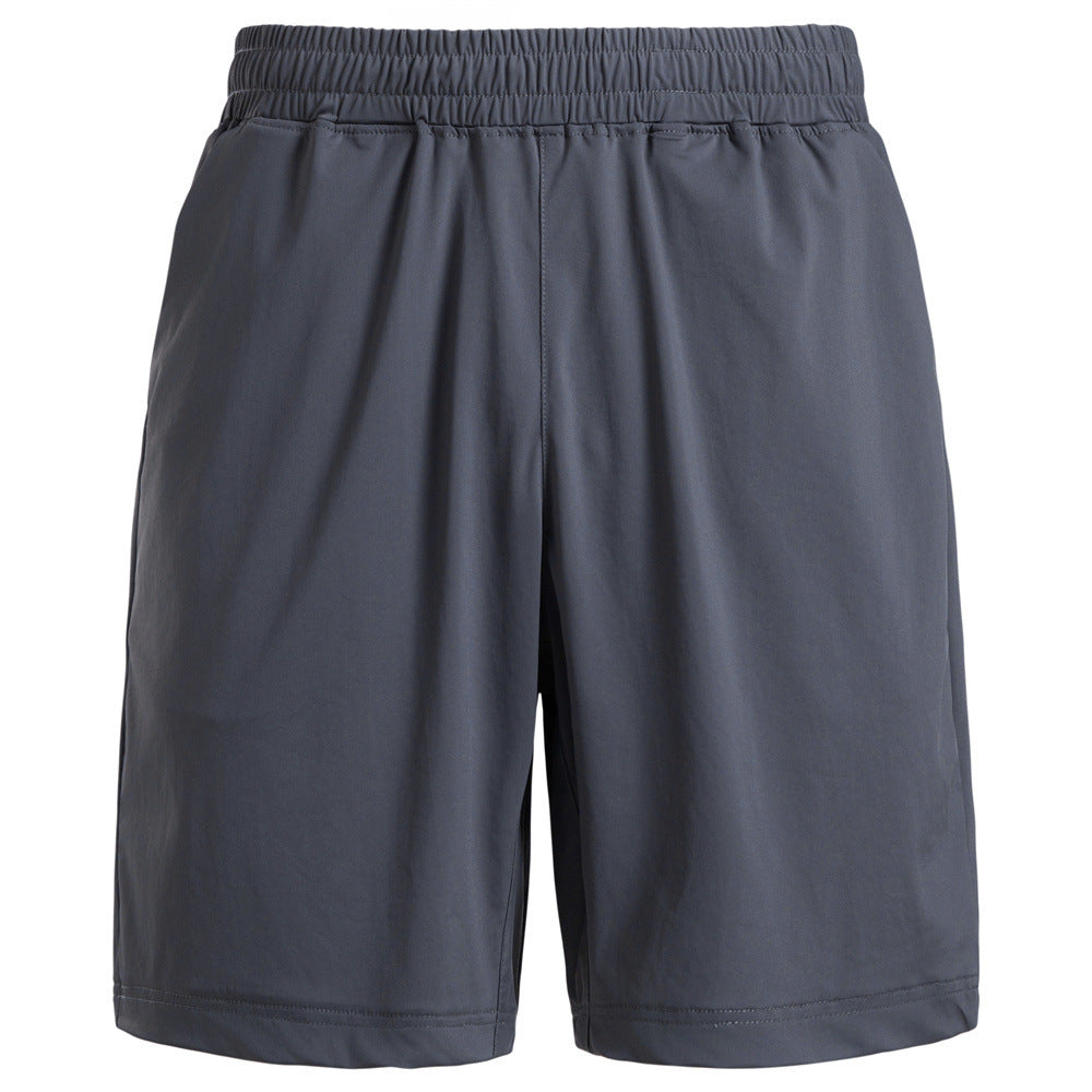 Men's breathable training shorts with elastic waistband and side pockets StylebySassy