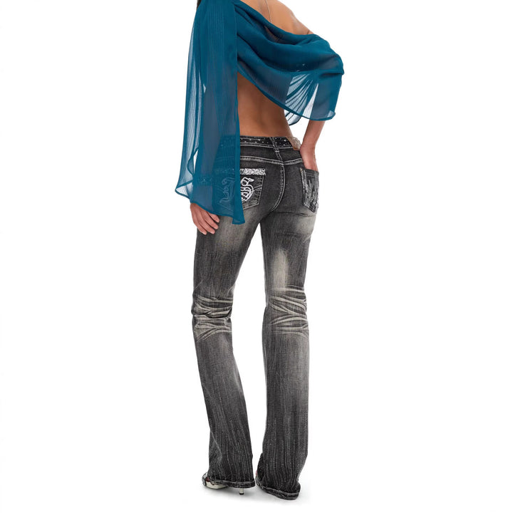 Ladies Bootcut Jeans StylebySassy