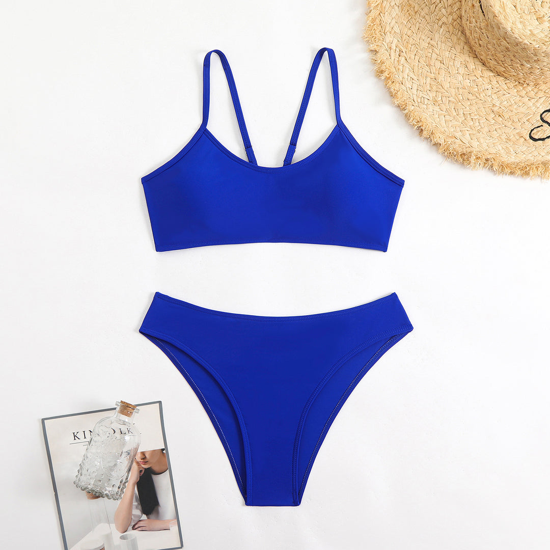 Ladies sporty bikini set with adjustable straps StylebySassy