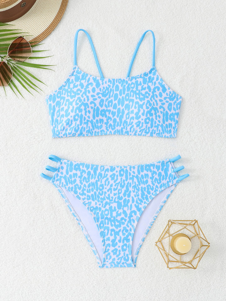 Women's Triangle Bikini Set with Fashionable Accents StylebySassy