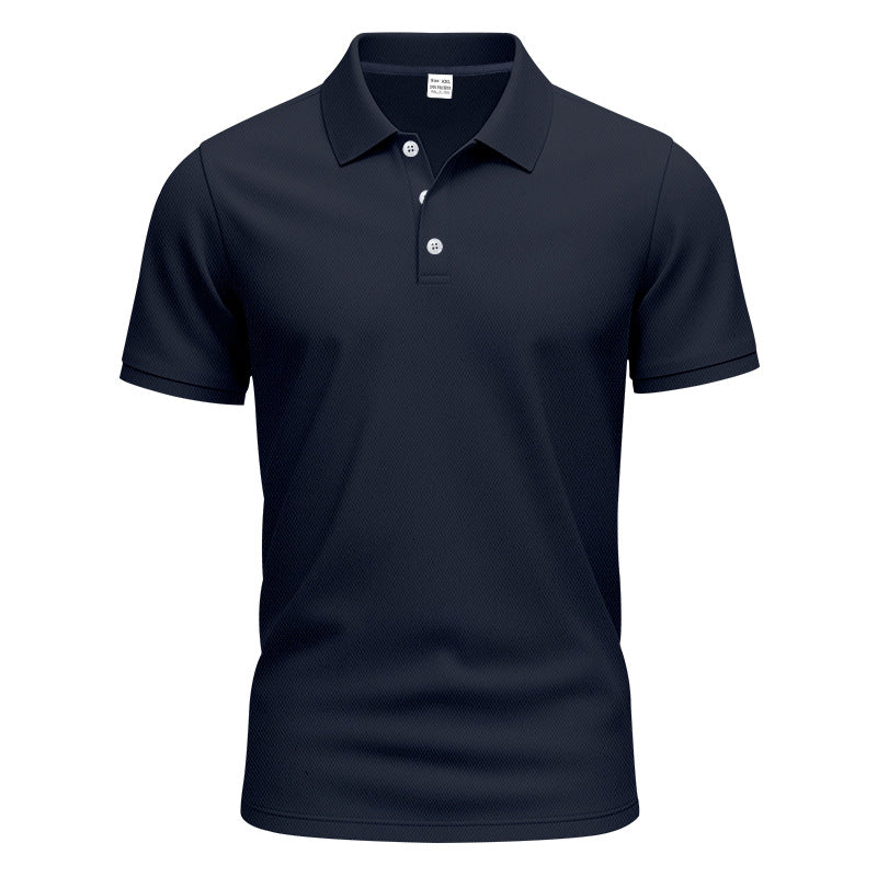 Men's classic polo shirt made of breathable cotton blend with regular fit StylebySassy