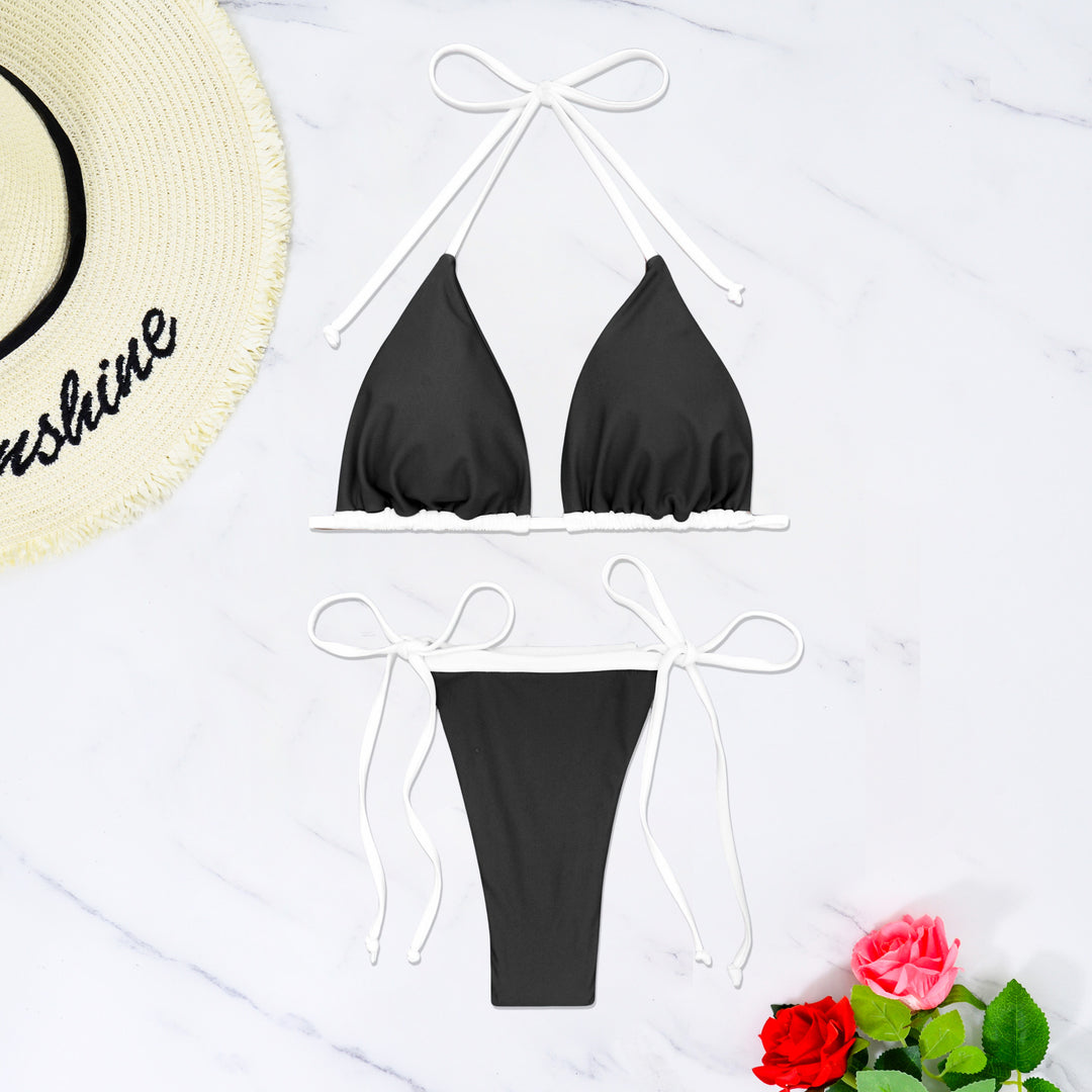Women's triangle bikini with adjustable ties StylebySassy