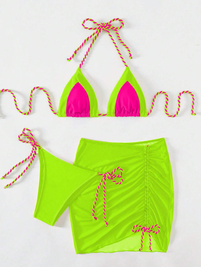 Women Bikini Set with Ruffles StylebySassy