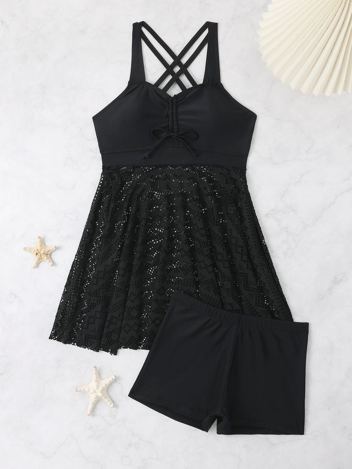 Women's Swimsuit with Airy Skirt StylebySassy