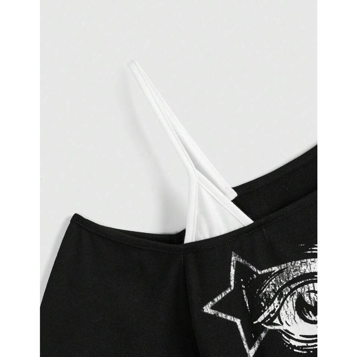 Women’s creative T-shirt with asymmetric design StylebySassy