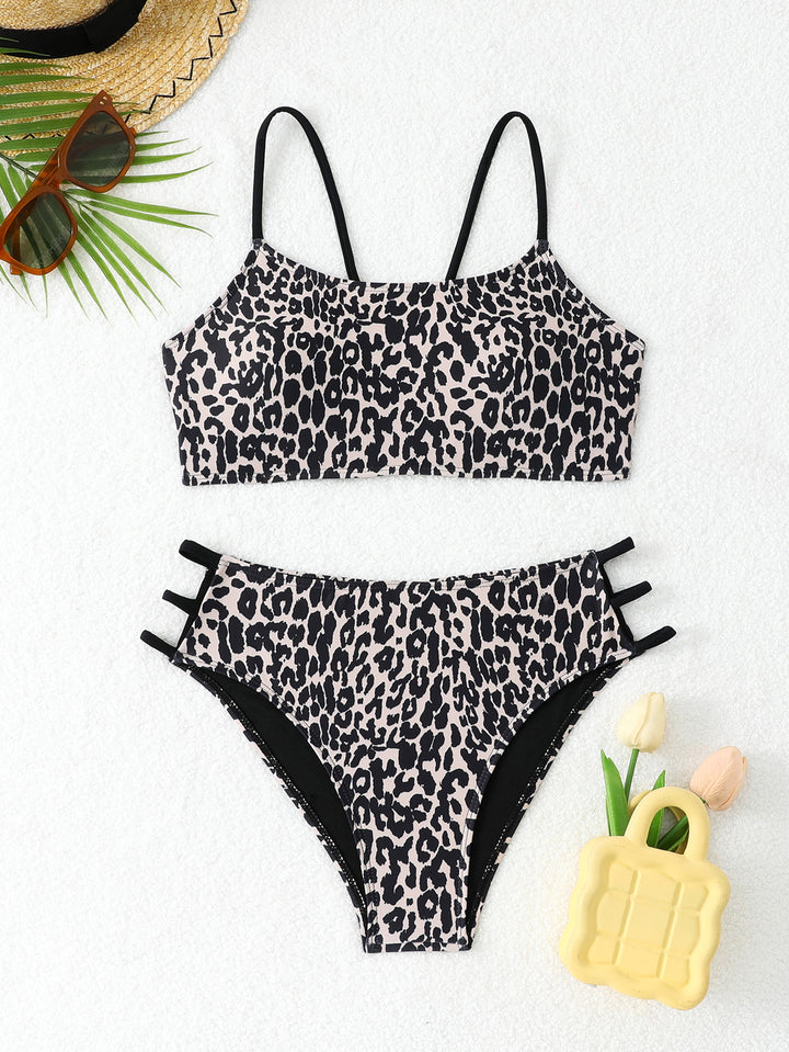 Women's Triangle Bikini Set with Fashionable Accents StylebySassy