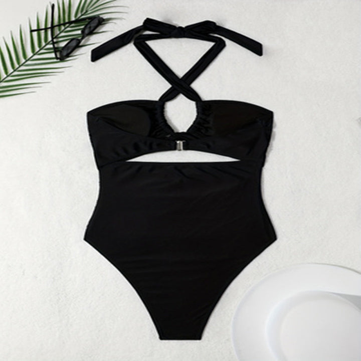 Women's Elegant One-Piece Swimsuit with Cut-Out Details StylebySassy