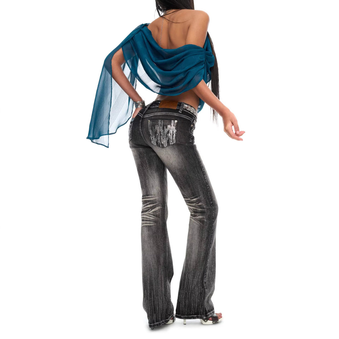 Ladies Bootcut Jeans StylebySassy