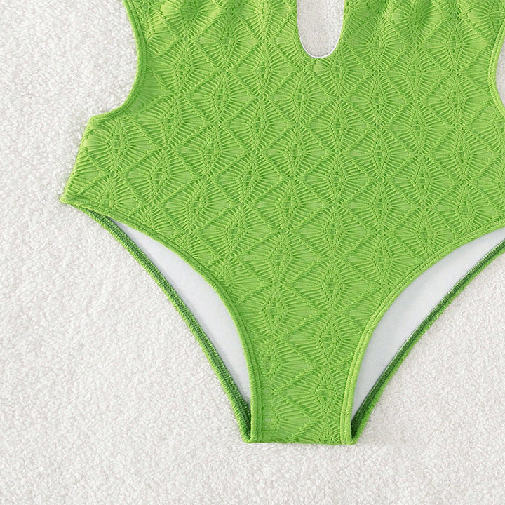 Women's one-piece swimsuit with innovative cut-out design and adjustable straps StylebySassy