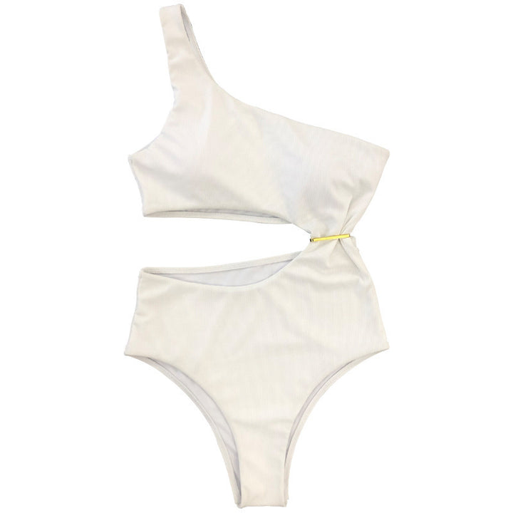 Women One-Sided Bikini with High Waist StylebySassy