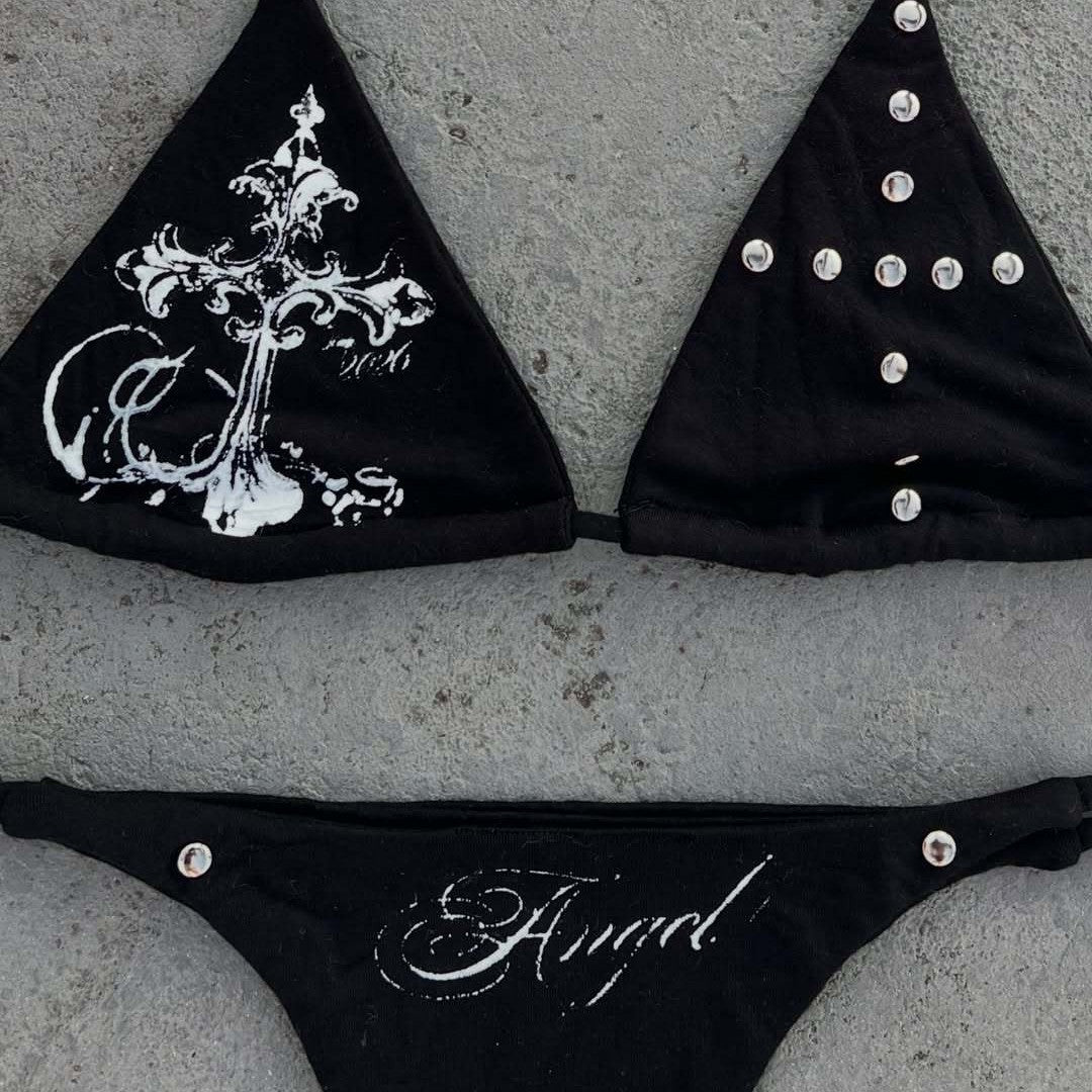 Women's bikini set with elaborate details and unique accents StylebySassy