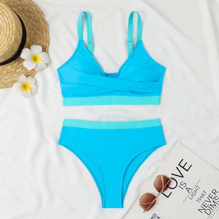 Ladies Sporty Bikini with Fashionable Wrap Design StylebySassy
