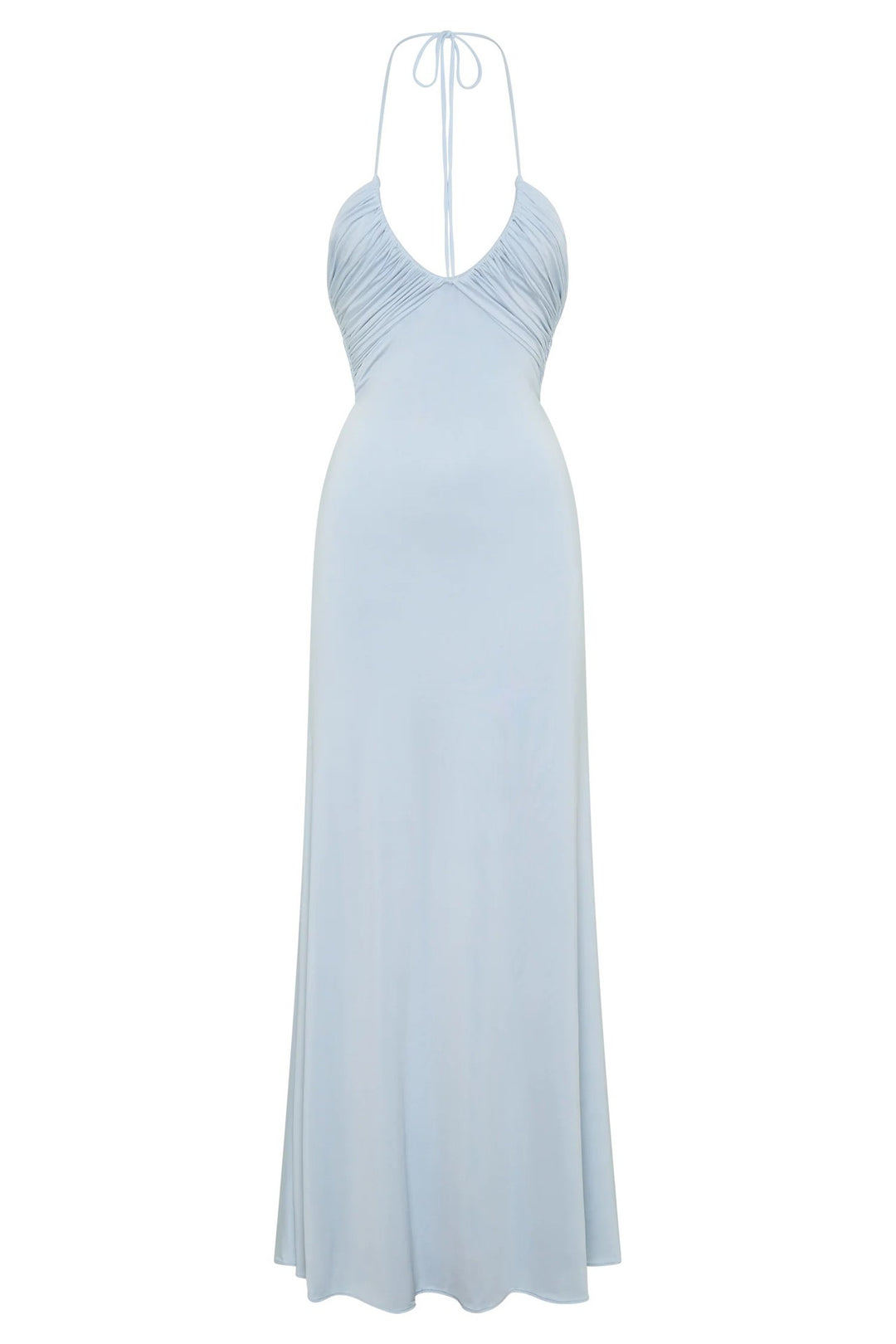 Women's maxi dress with sophisticated draping StylebySassy