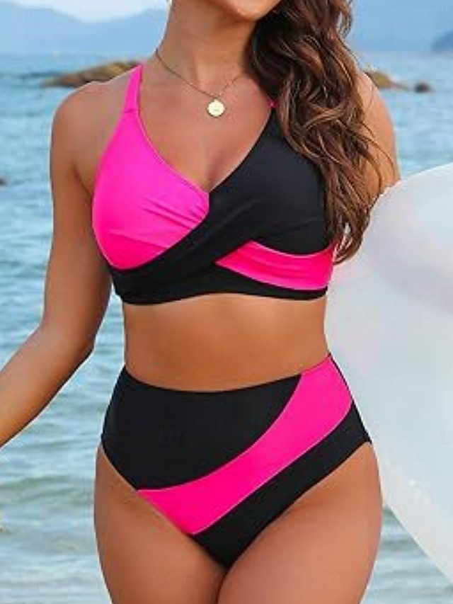 Women High-Cut Bikini with Wrap Design StylebySassy