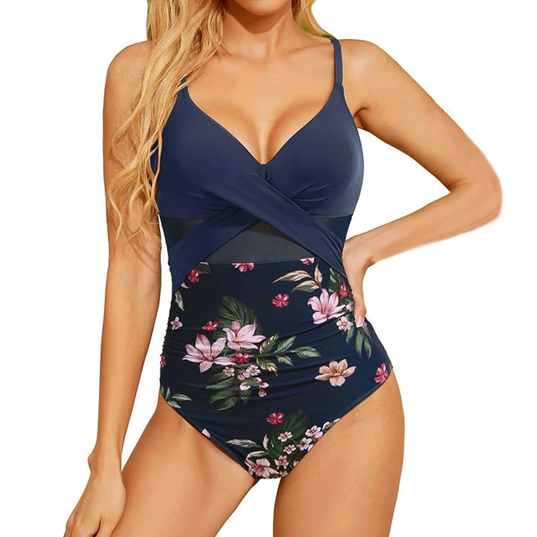 Ladies High-Quality One-Piece Swimsuit with Trendy Cut-Out Details StylebySassy
