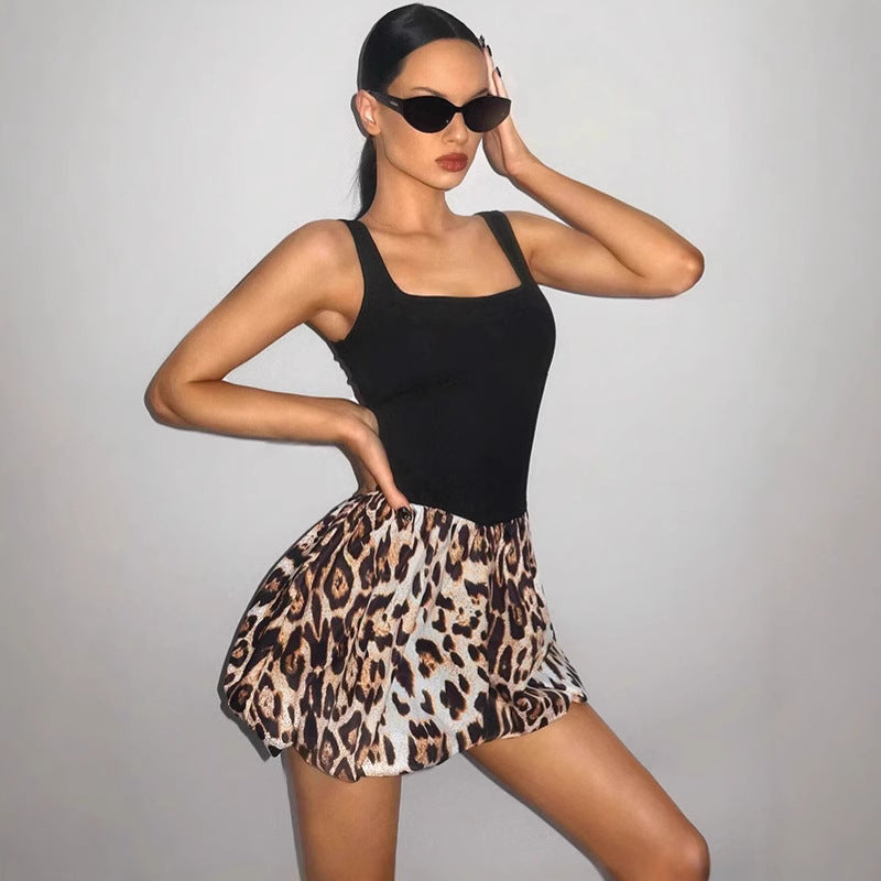 Women’s Summery Swim Outfit with Ruffle Design StylebySassy
