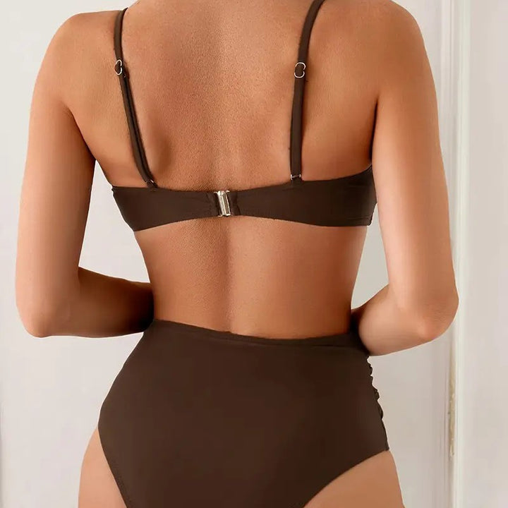 Women's bikini set with decorative shell detail StylebySassy