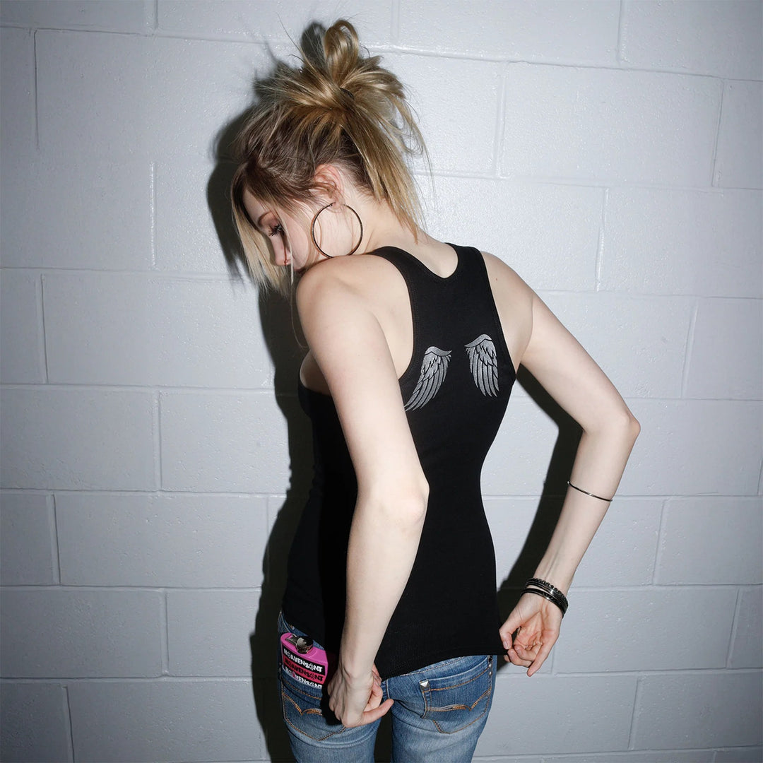 Women's Sporty Muscle Shirt with Graphic Print StylebySassy