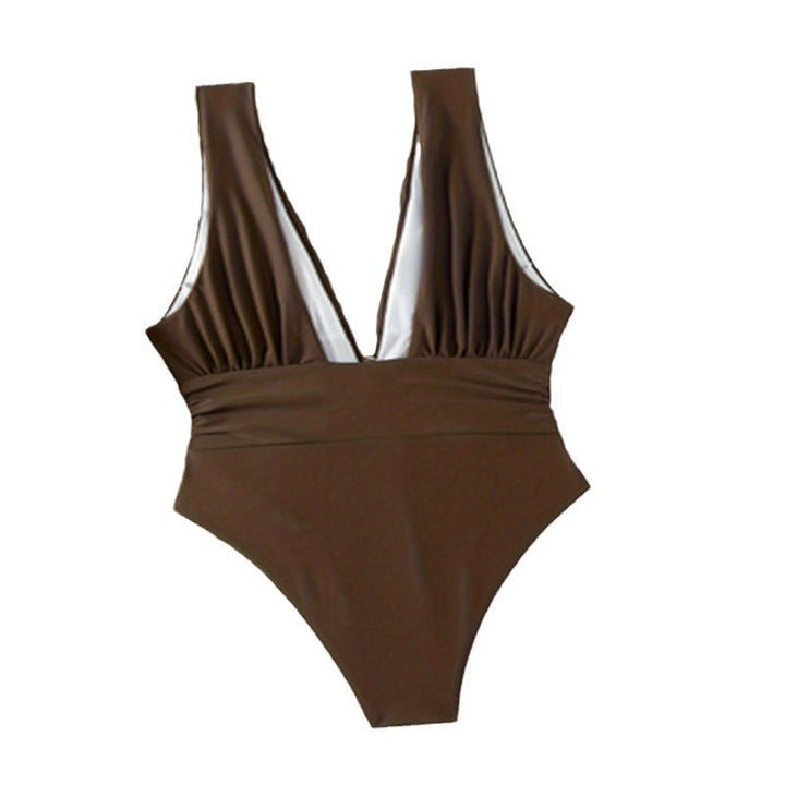 Women's One-Piece Swimsuit with Elegant Wrap Details StylebySassy