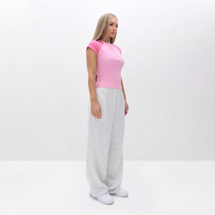 Women's Sporty T-Shirt with Rounded Cut StylebySassy